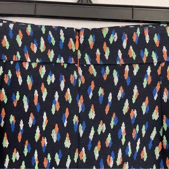 Maeve by Anthropologie Black with Orange, Blue, & Green Patterned Pencil Skirt - Picture 5 of 6